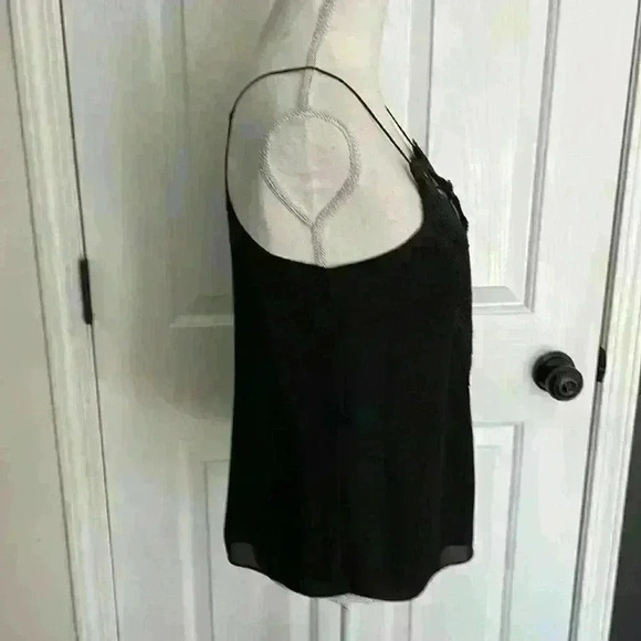 Black criss cross front tank top size small   - Picture 4 of 6